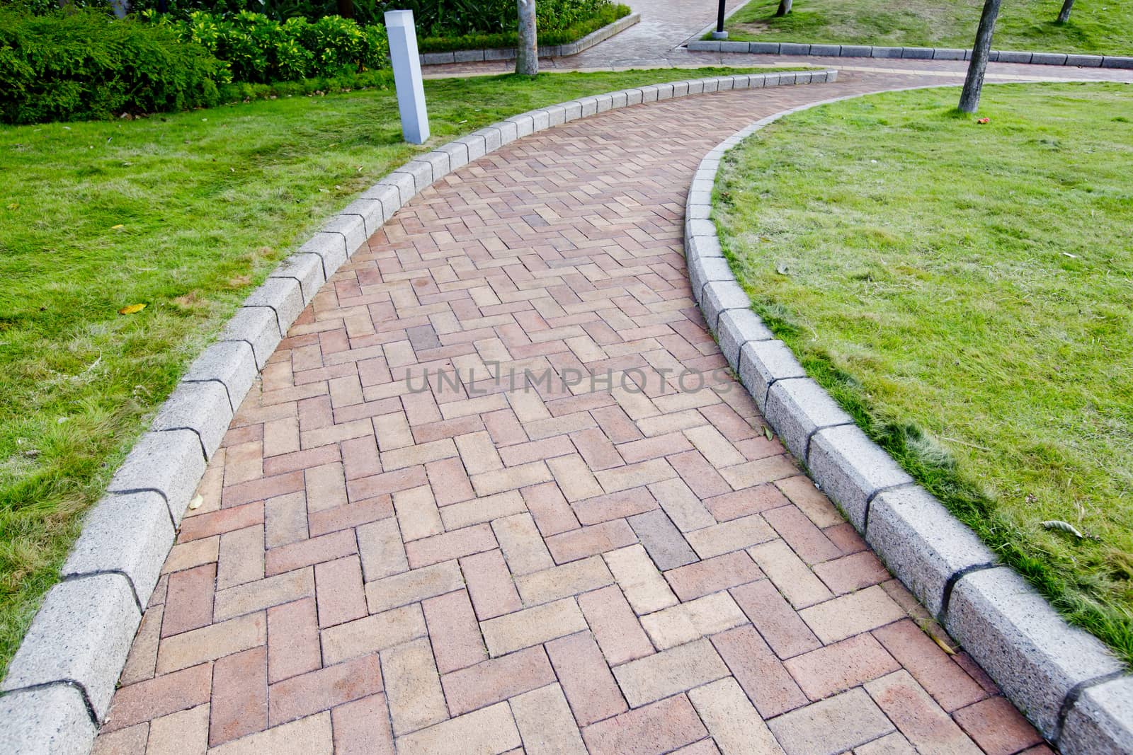 path through the park