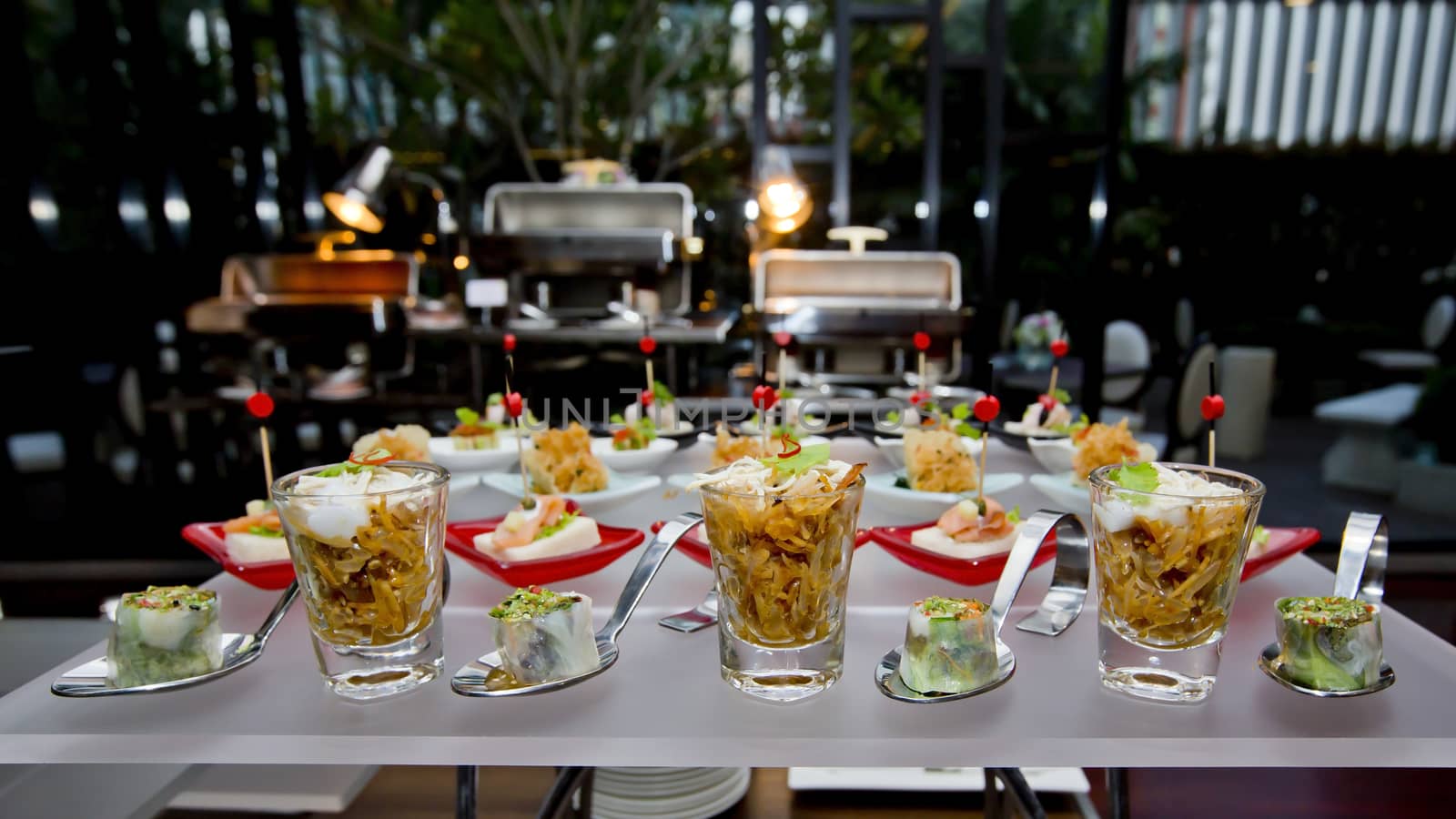 Delicious Appetizer and finger foods
