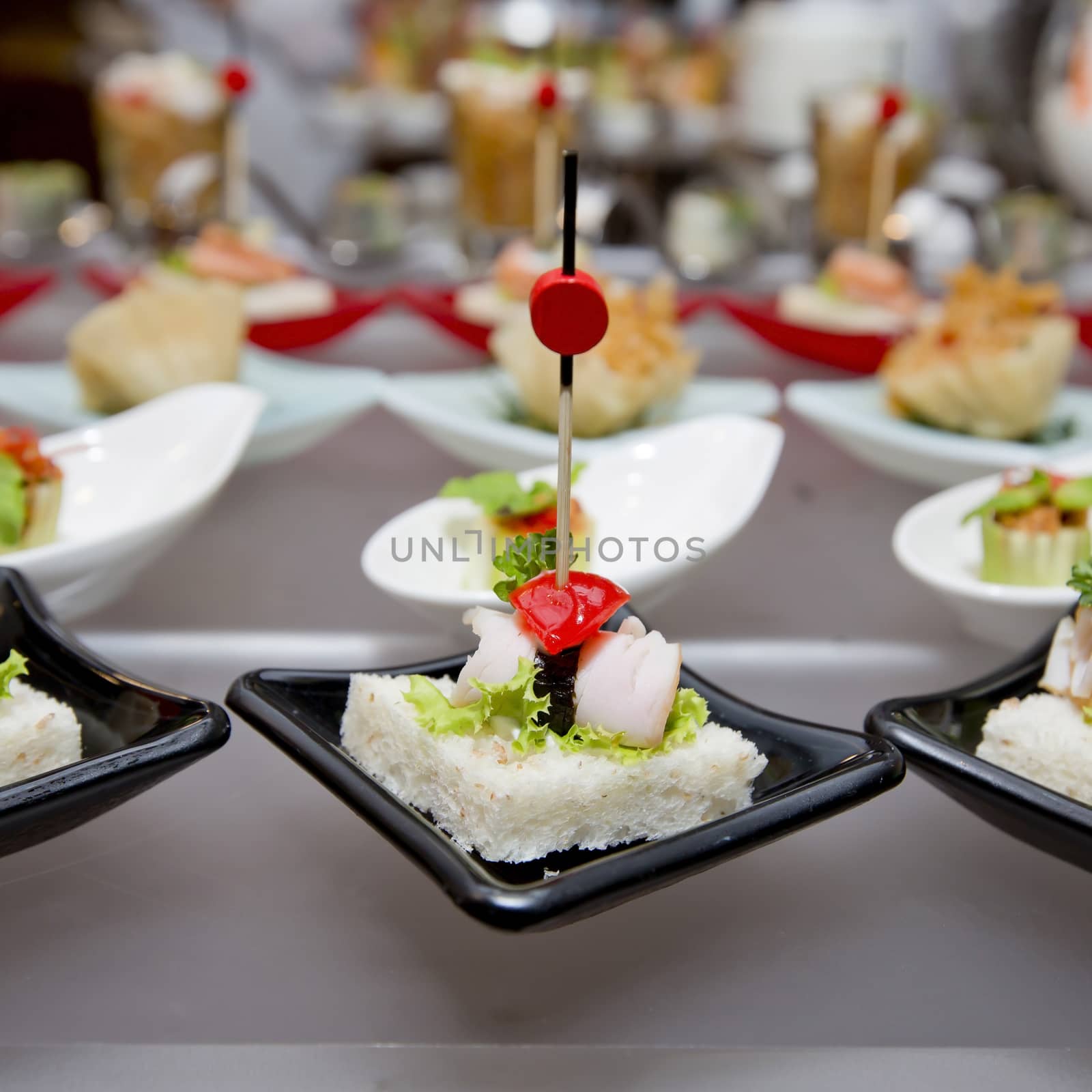 Delicious Appetizer and finger foods