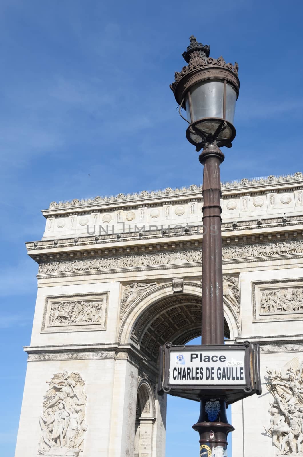 Arc de Triomphe Paris france