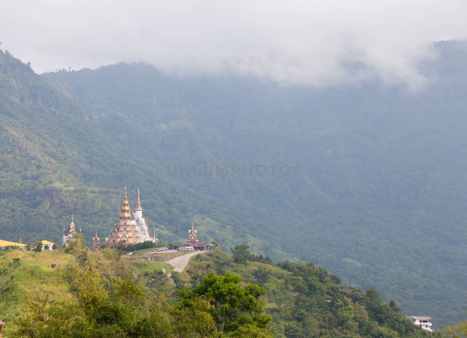 Wat Pha hidden glass Living in Phetchabun Province, Thailand Partly Cloudy