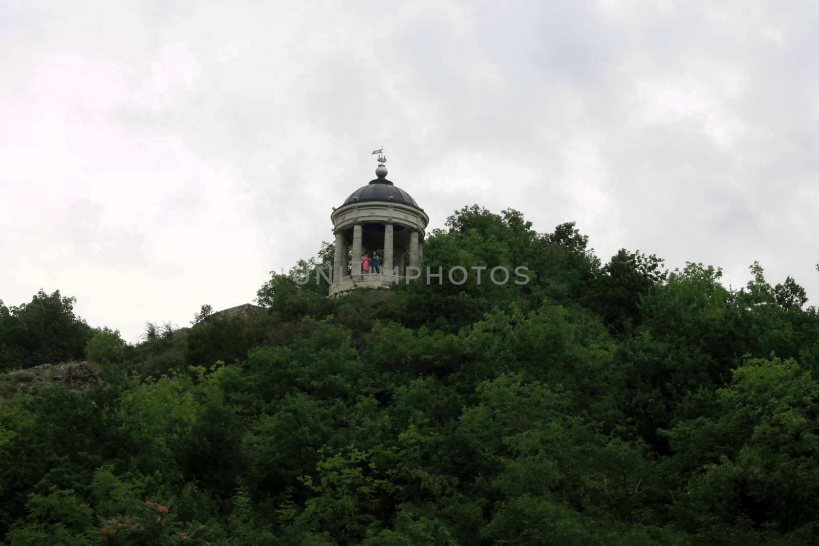 Aeolus Harp In Summertime. Pyatigorsk Landmarks And Monuments