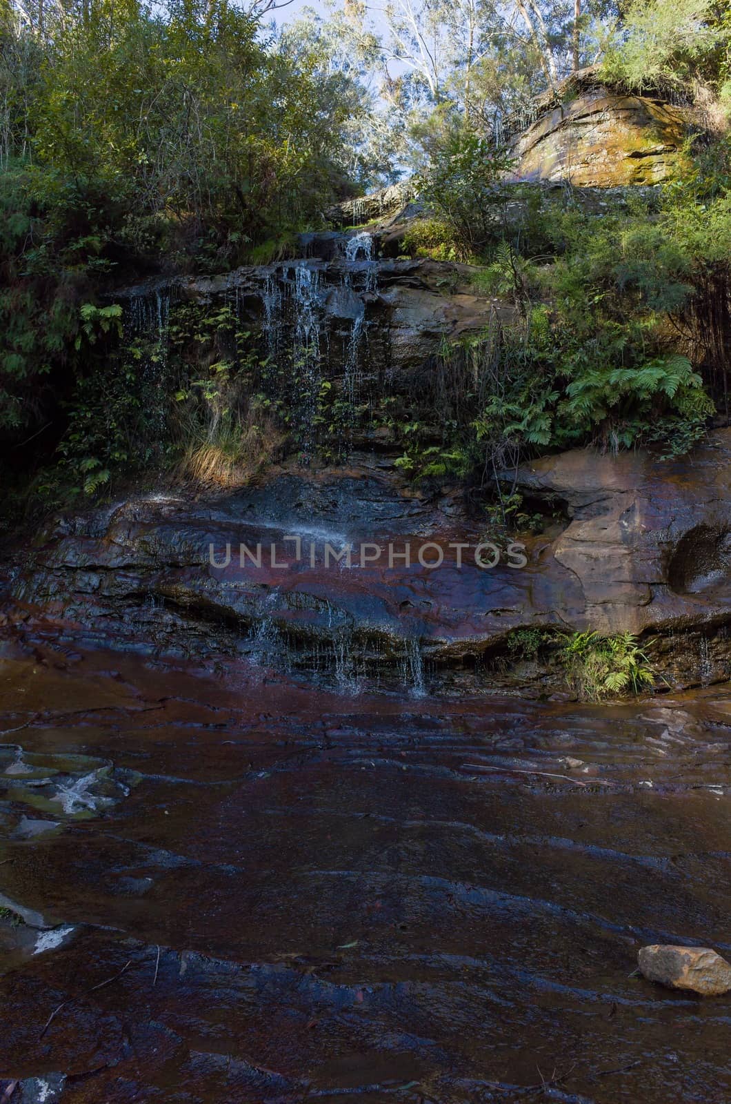 Cataract Falls in the Blue Mountains, Australia by jaaske