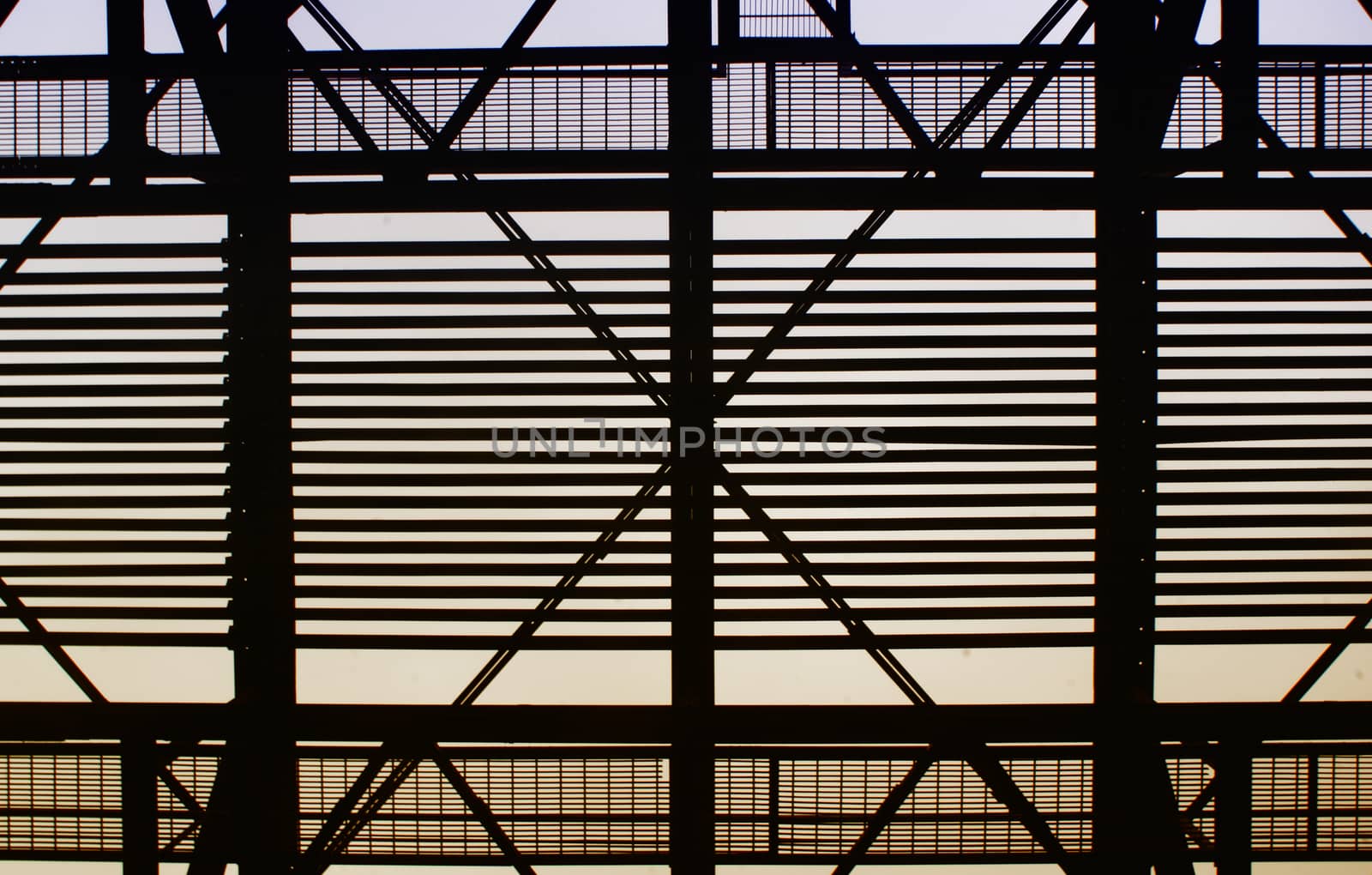 Photograph of an industrial structure