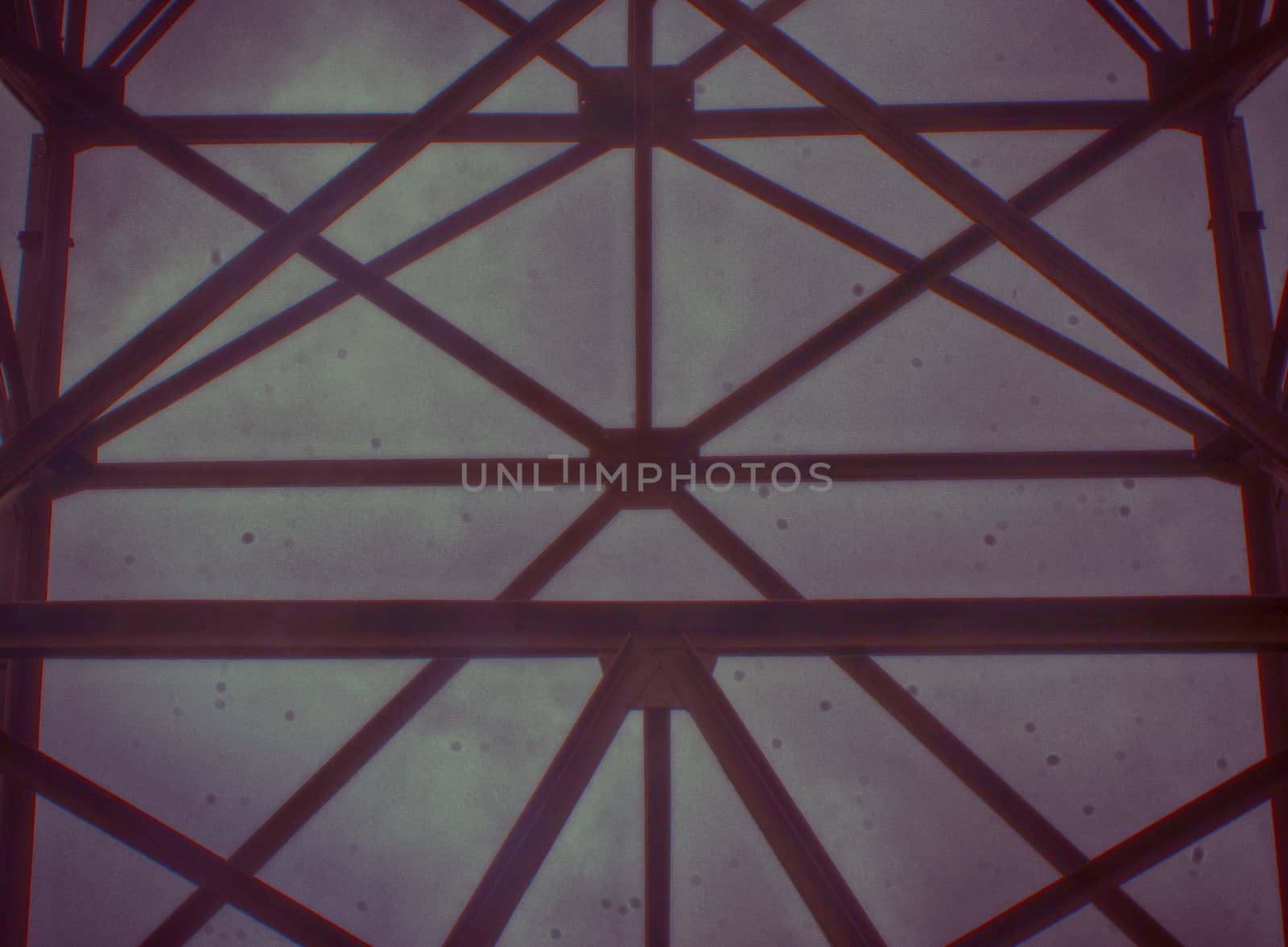Photograph of an industrial structure