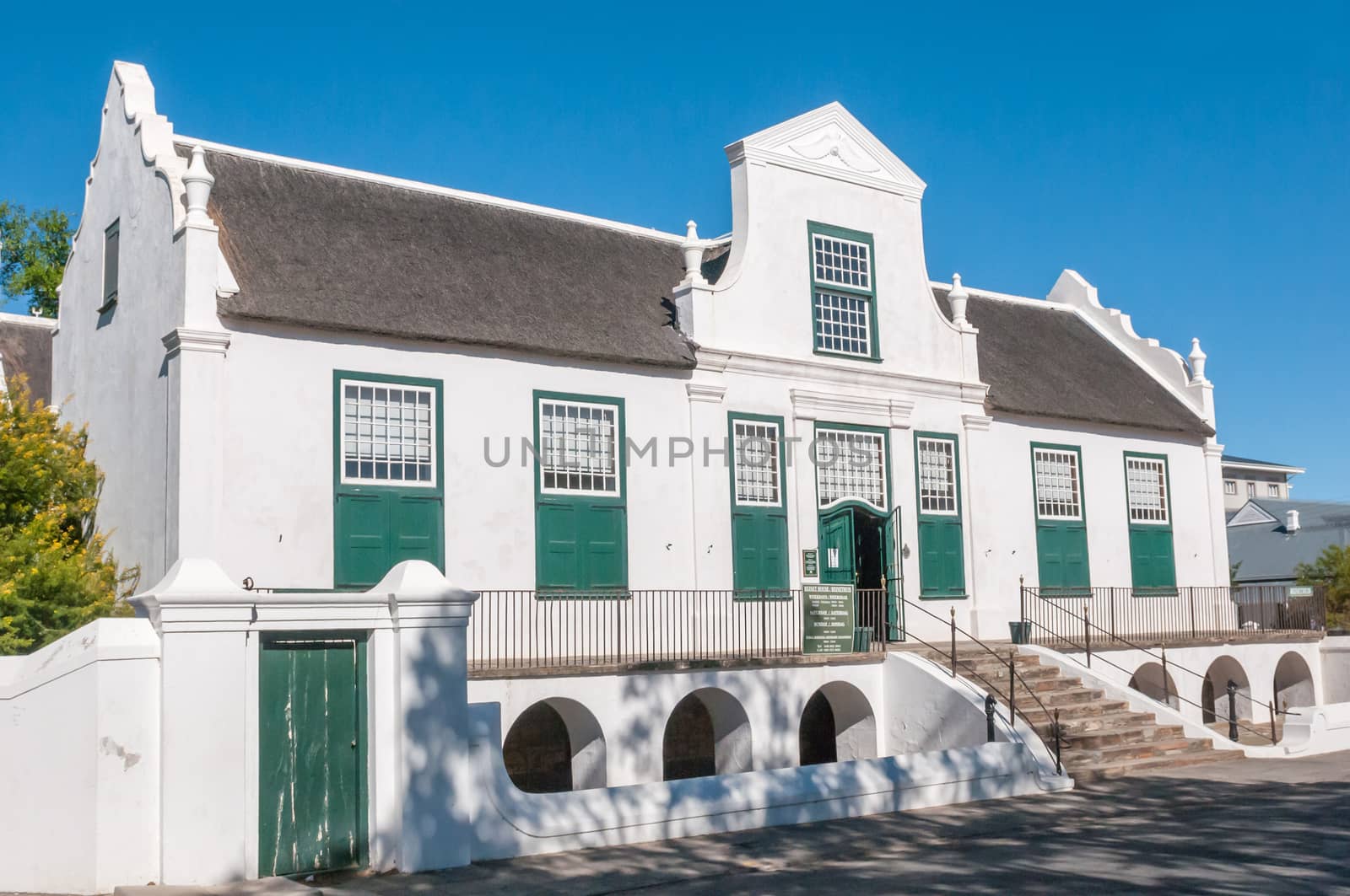 GRAAFF REINET, SOUTH AFRICA - JANUARY 6, 2015: The Reinet House is one of more than 200 buildings in the town declared as a national monuments
