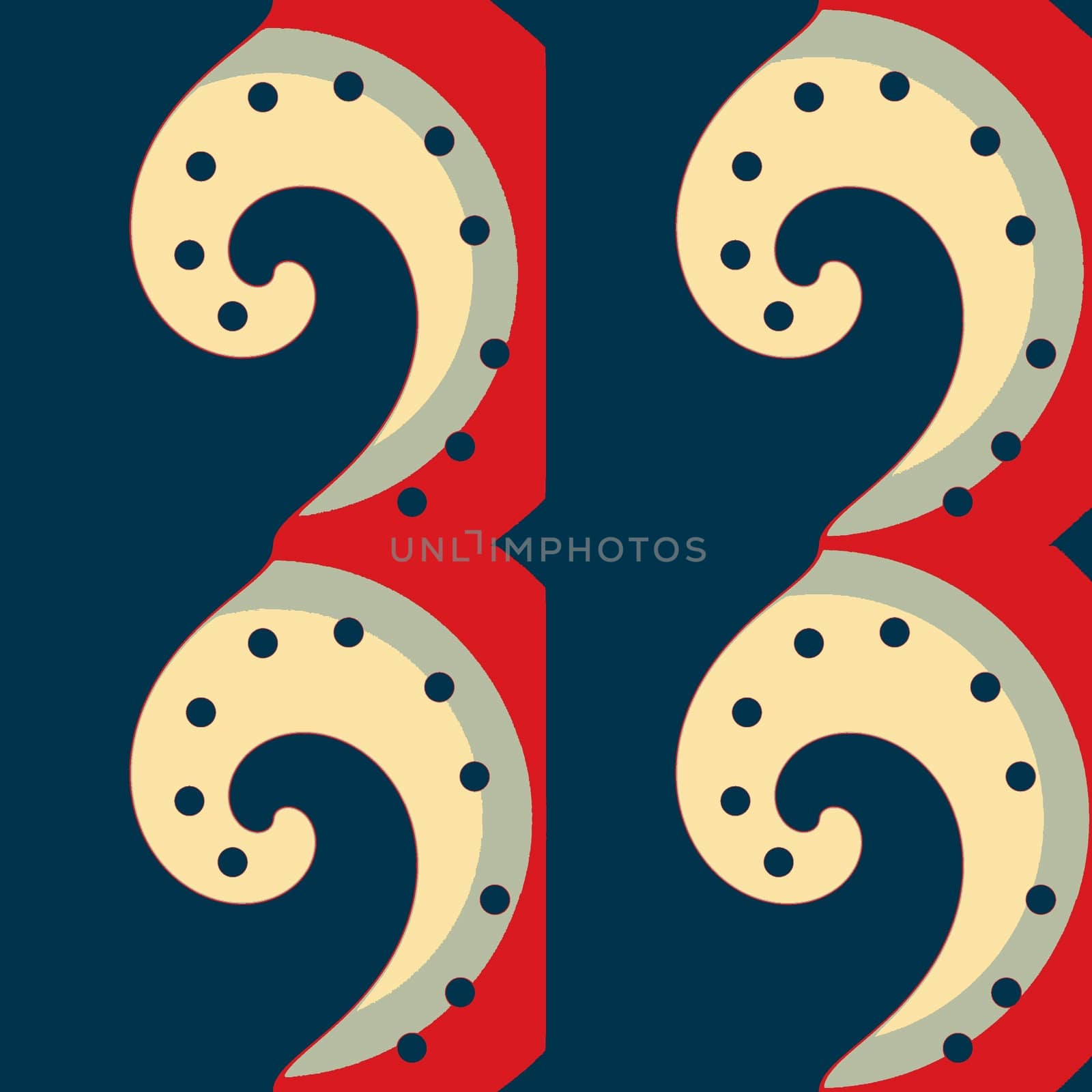Digital computer graphic - decorative baclground with abstraction spiral for design.