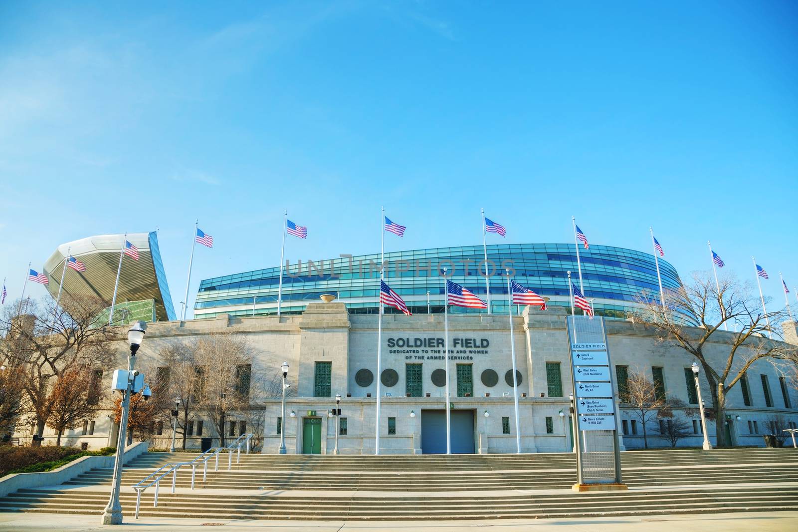 Soldier Field stadium in Chicago by AndreyKr