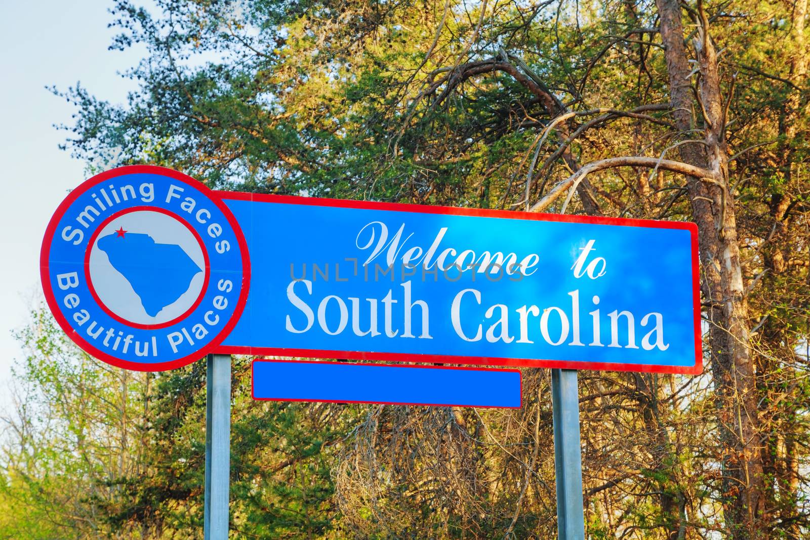 Welcome to South Carolina sign by AndreyKr