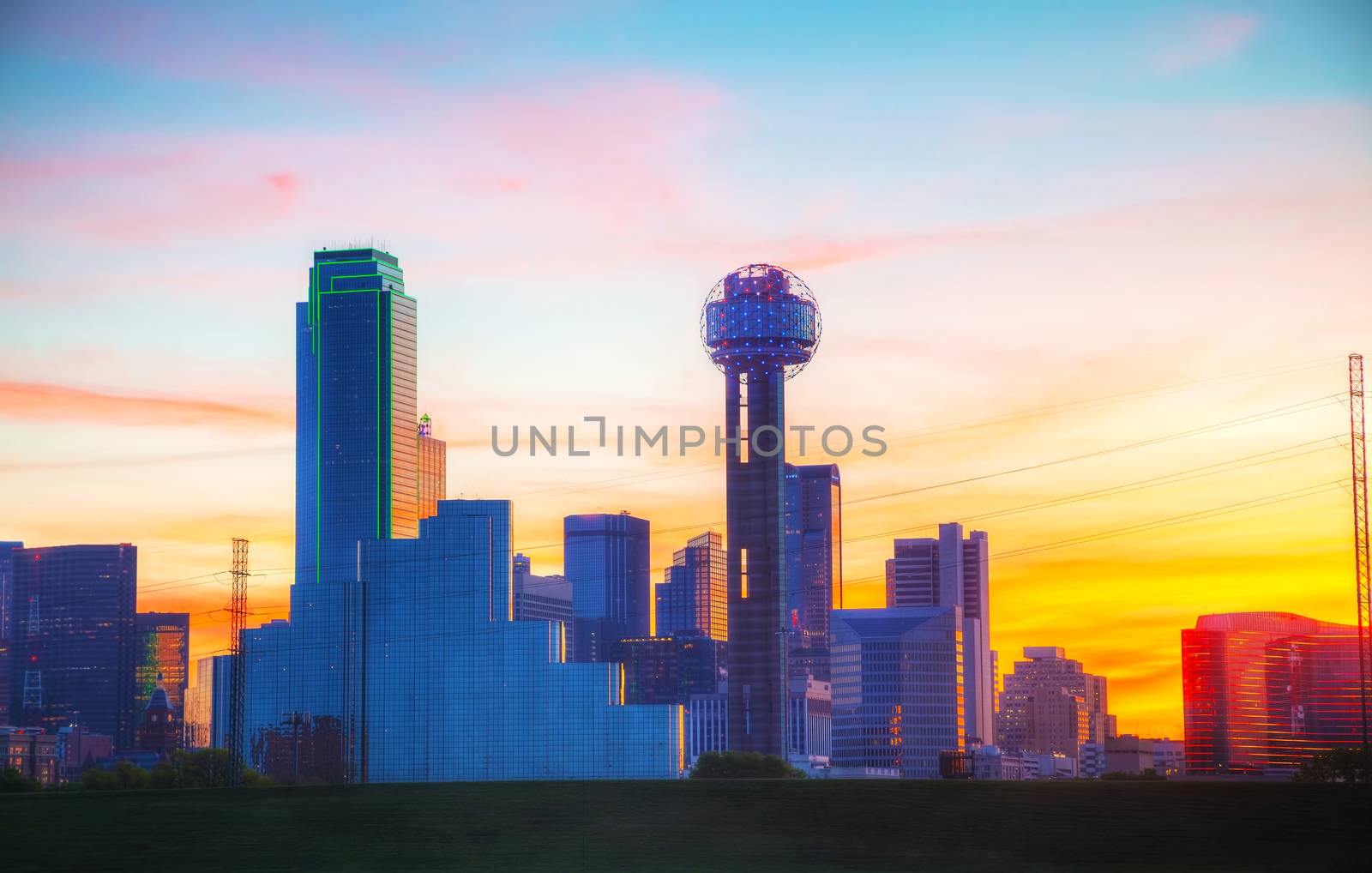 Overview of downtown Dallas by AndreyKr