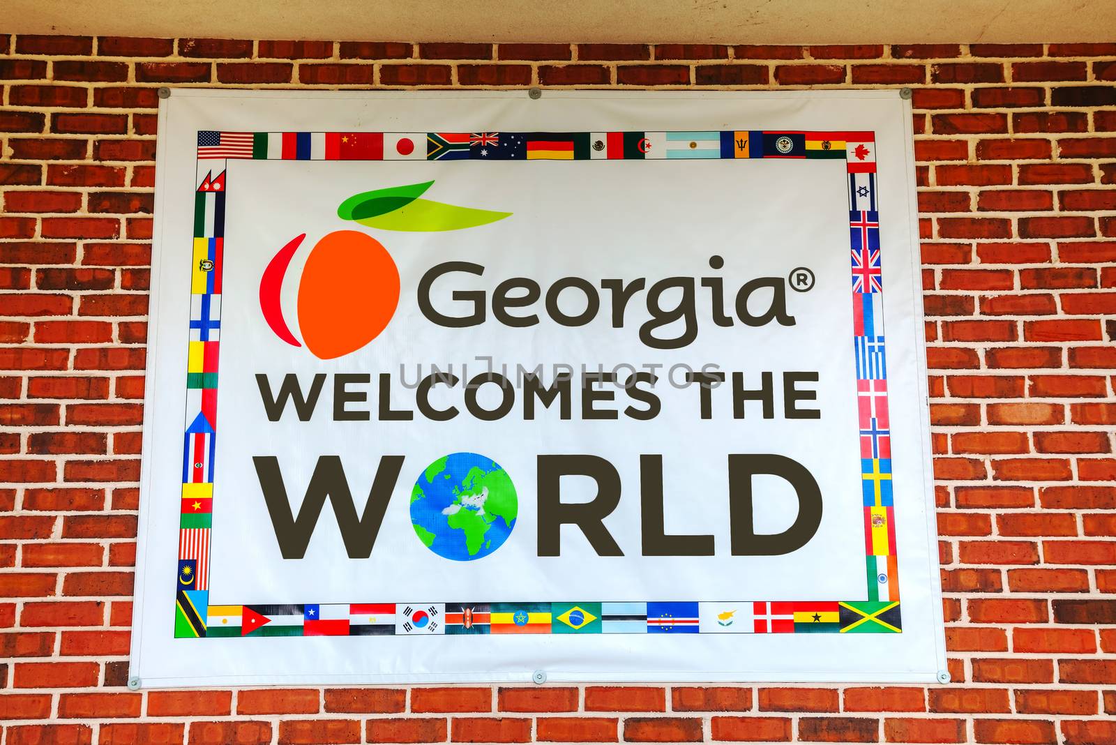 Georgia welomes the world sign by AndreyKr