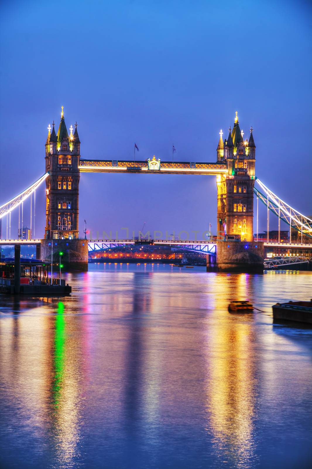 Tower bridge in London, Great Britain by AndreyKr