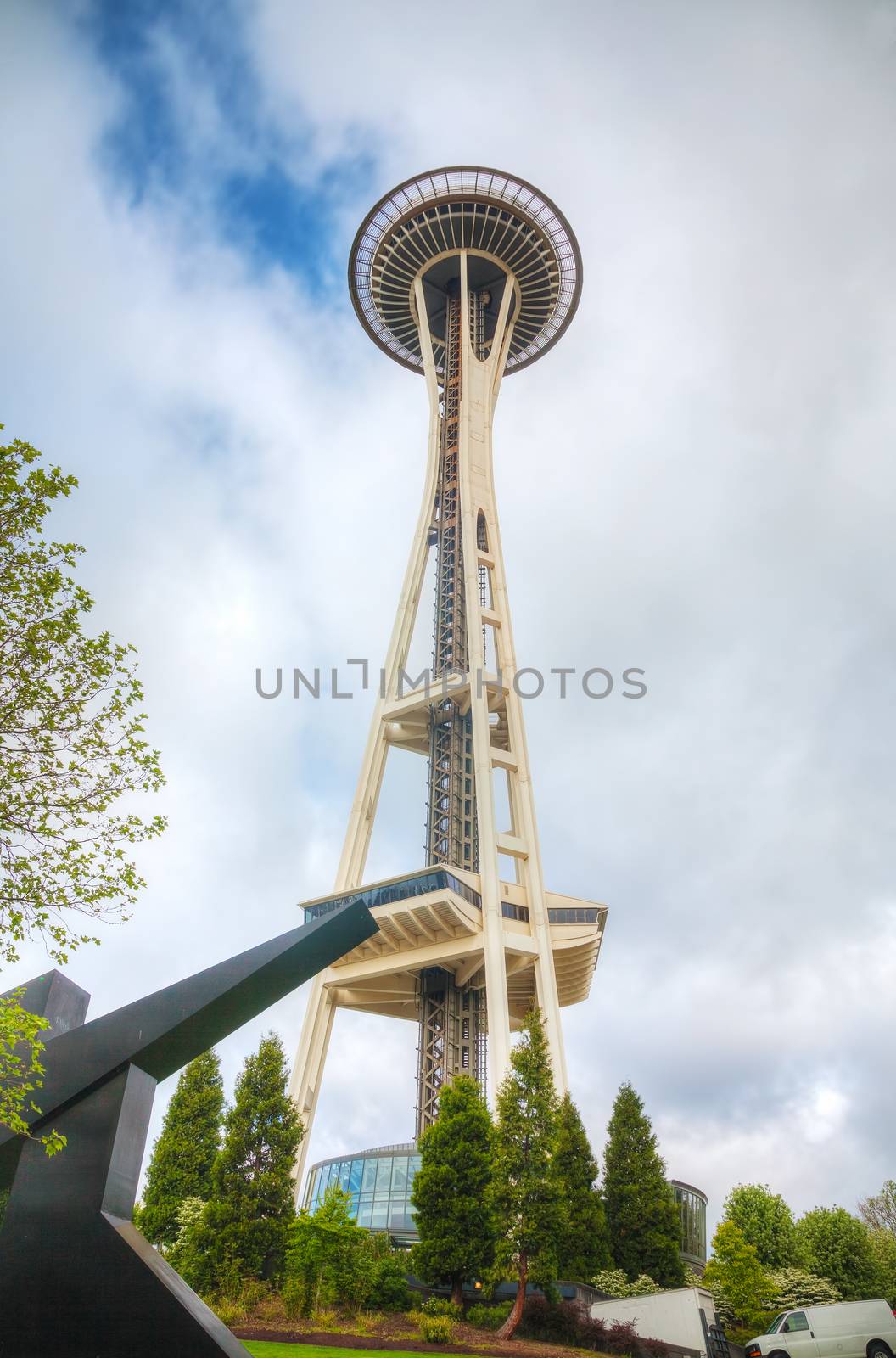 The Space Needle in Seattle by AndreyKr