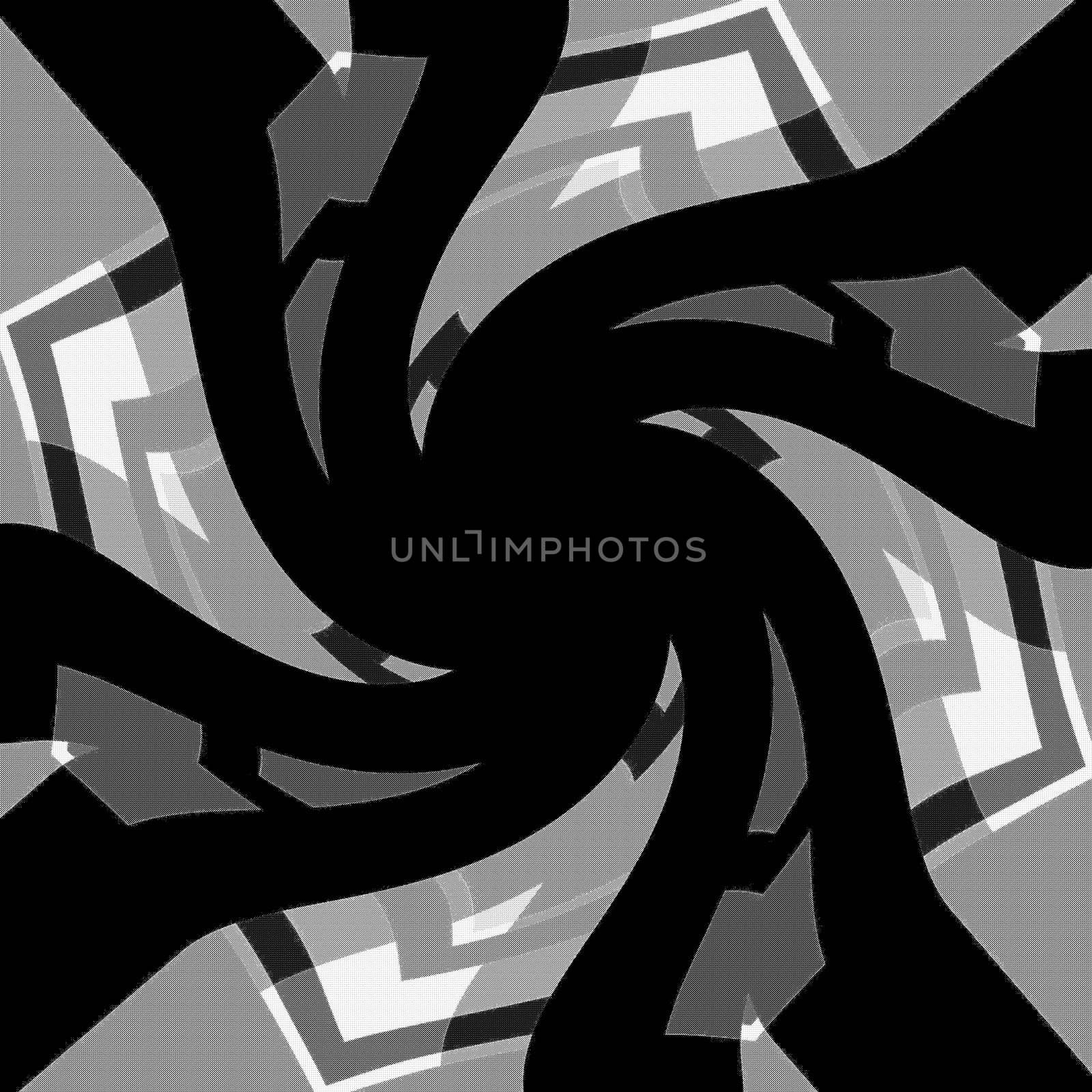 Digital computer graphic - decorative background with abstraction spiral for design.