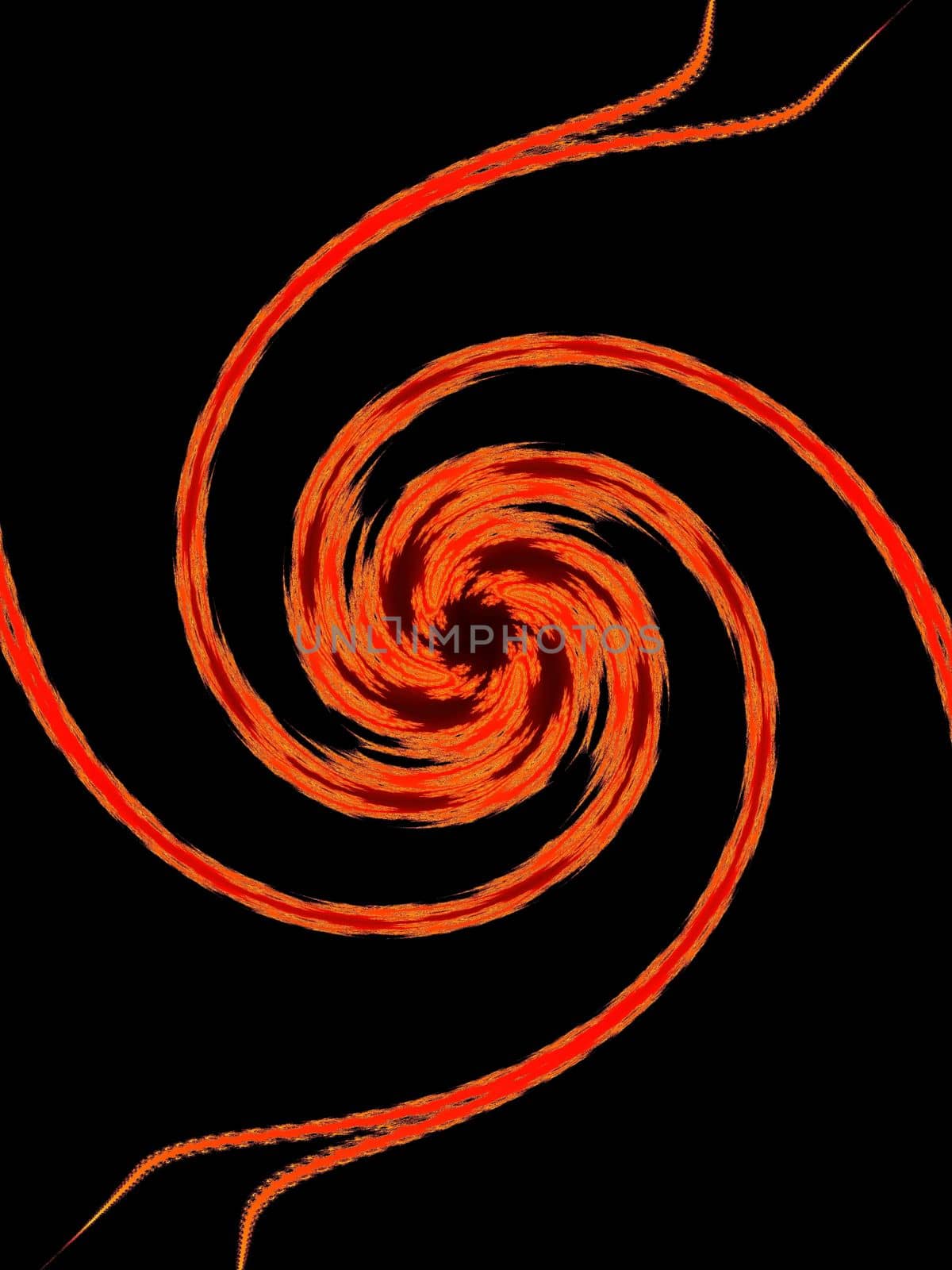 Digital computer graphic - decorative background with abstraction spiral for design.