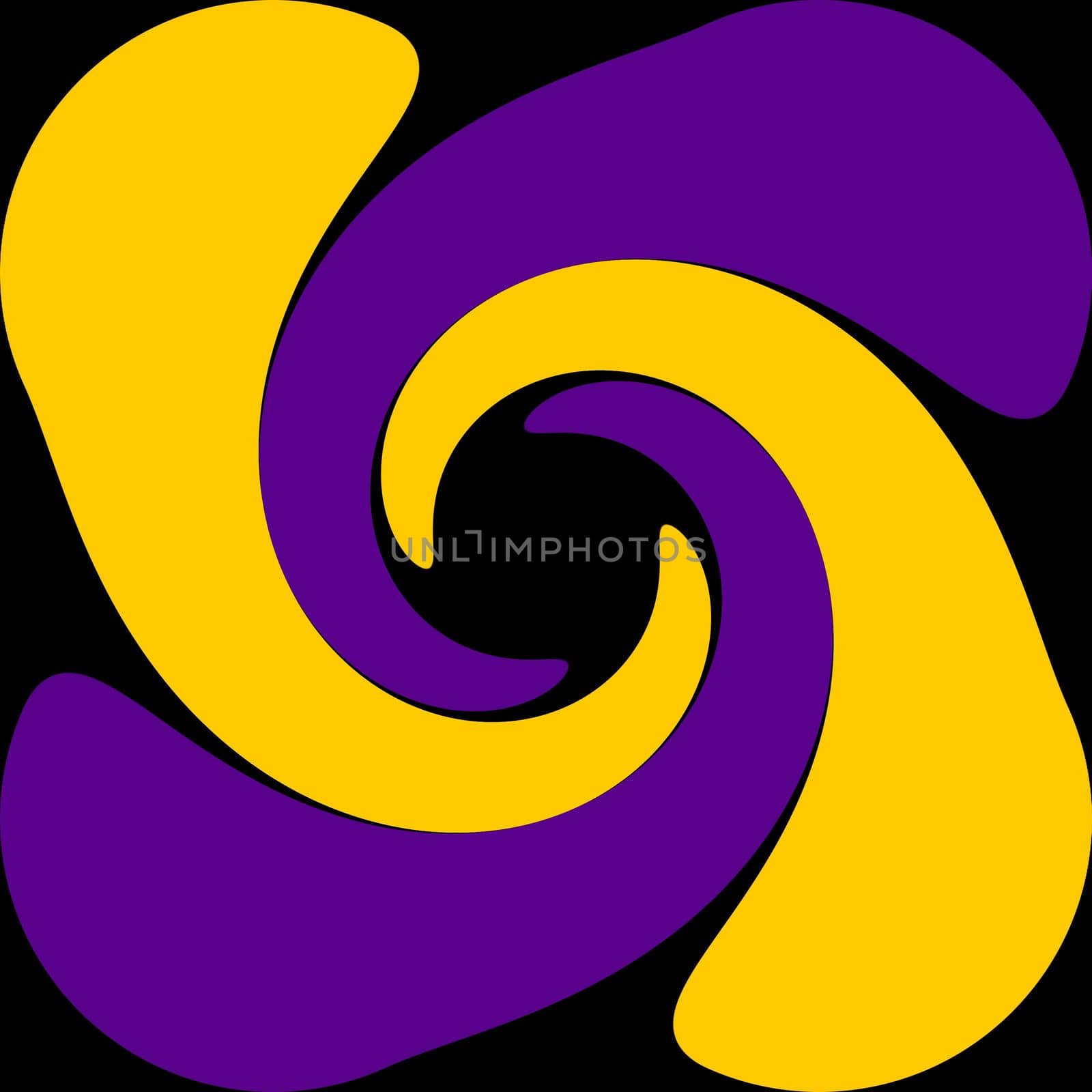 Digital computer graphic - decorative background with abstraction spiral for design.