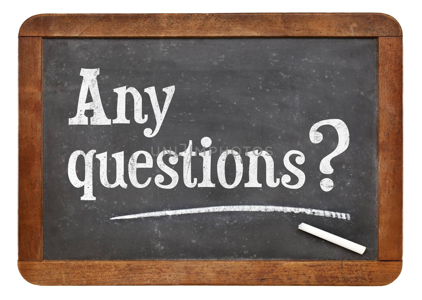 Any questions on blackboard by PixelsAway