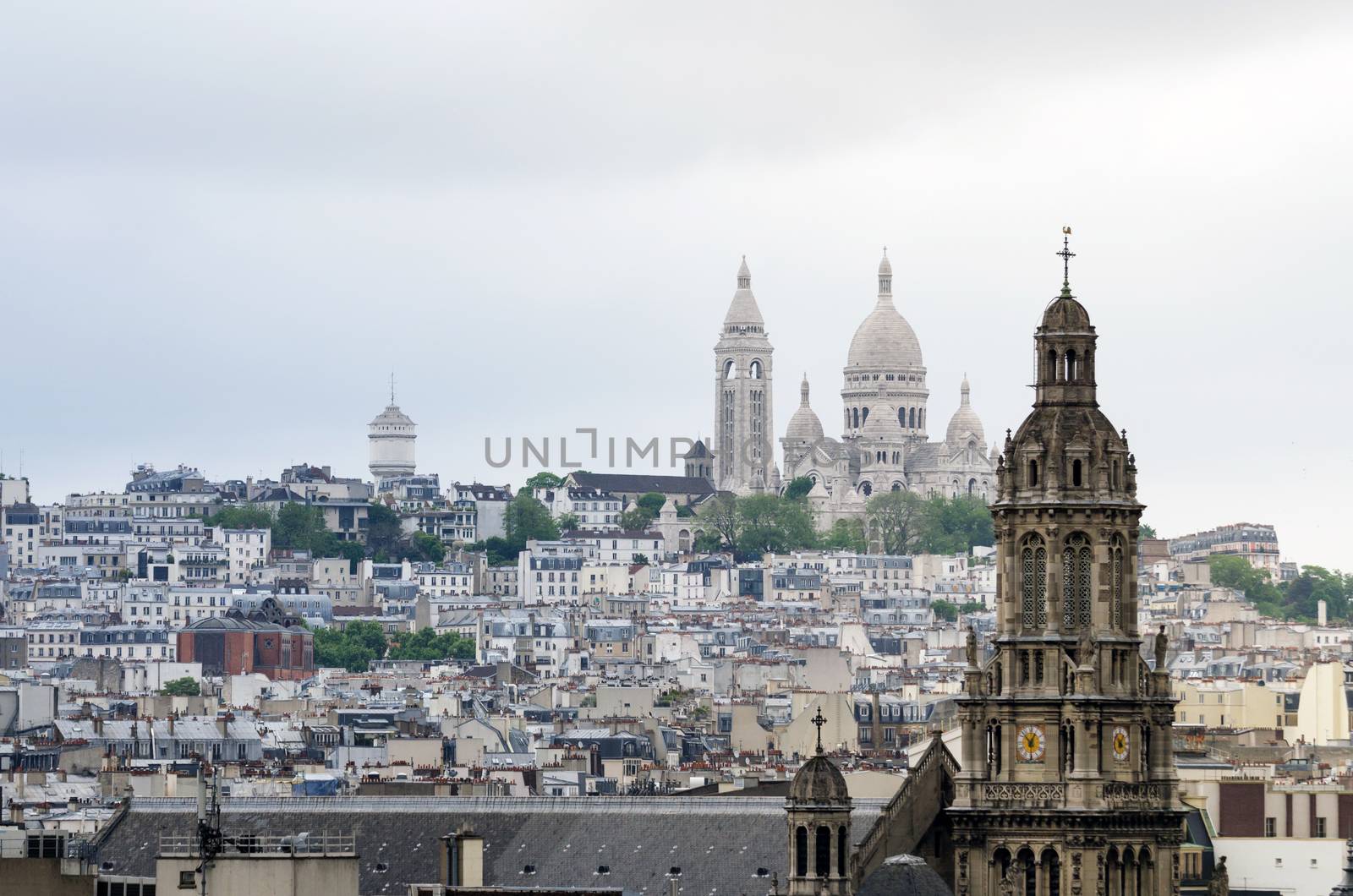 Basilica of the Sacred Heart of Paris, Montmartre, Paris, France