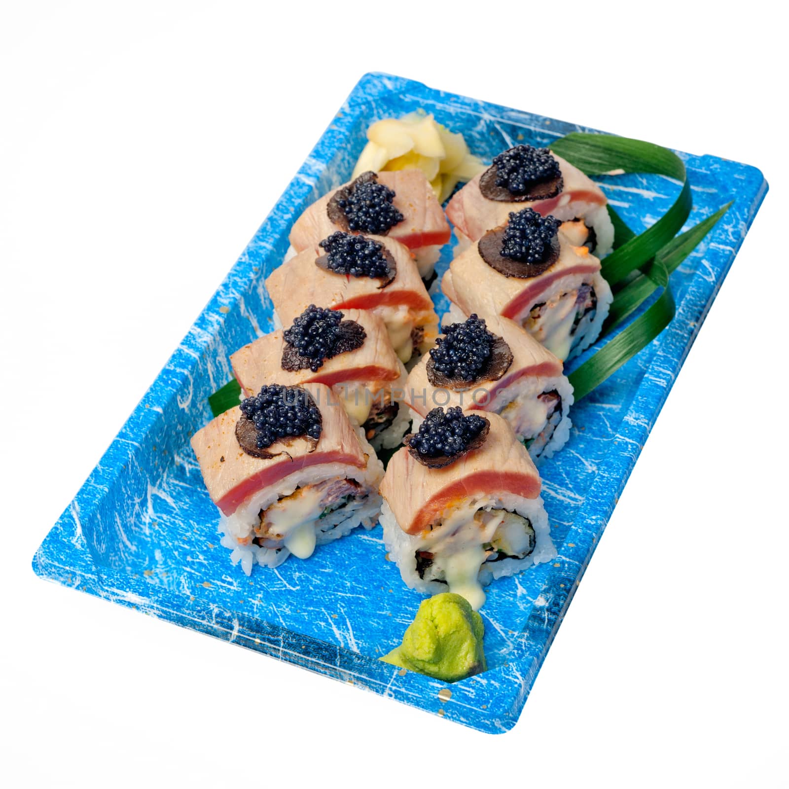 take away sushi express on plastic tray  by keko64