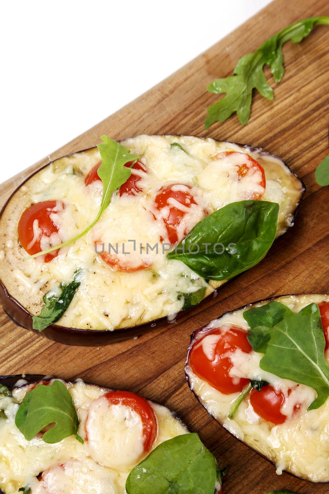 Eggplant pizza by rufatjumali