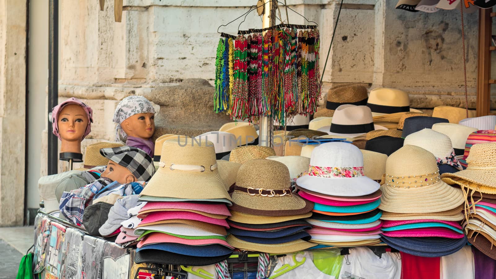 stall of hats by EnzoArt