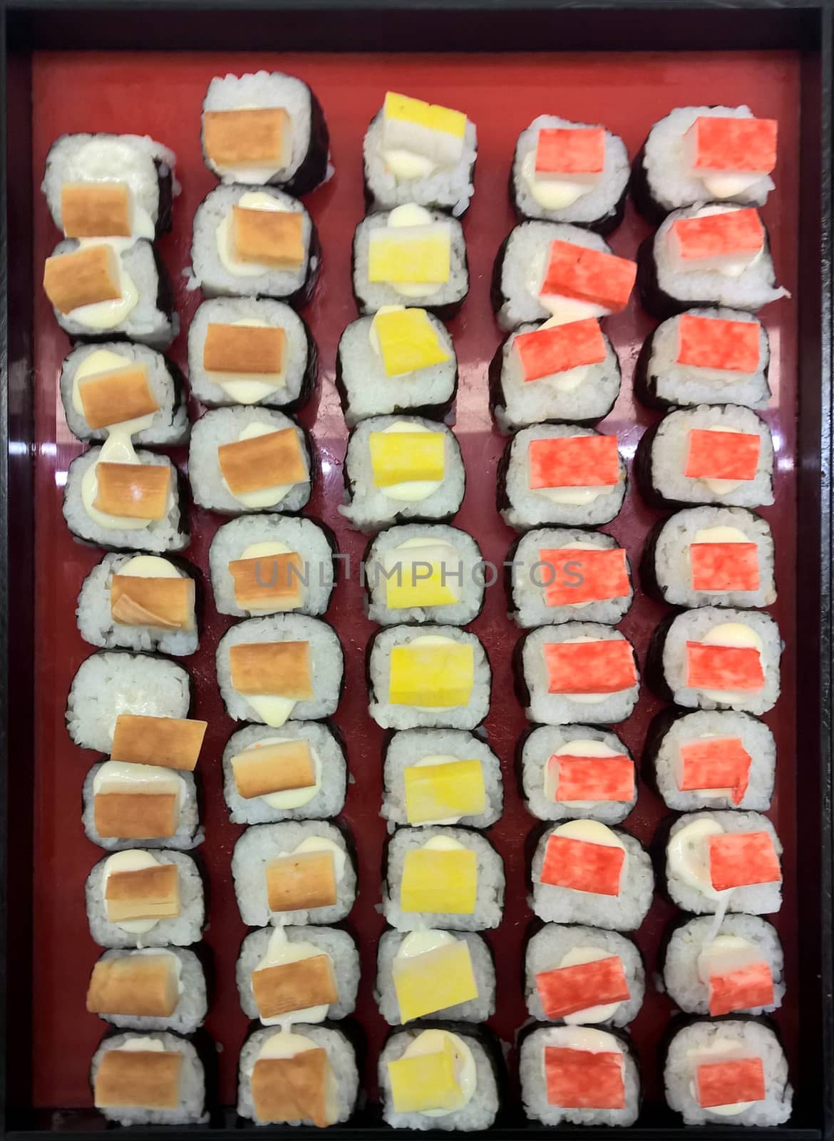 Think of Sushi. Think of Japan