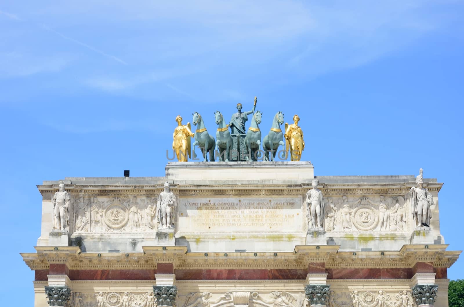  Arc de triomphe carrosel paris