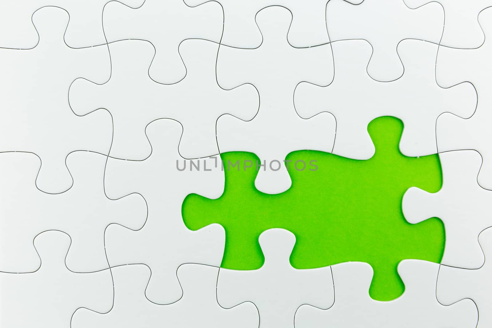 jigsaw puzzle use for business background by urubank