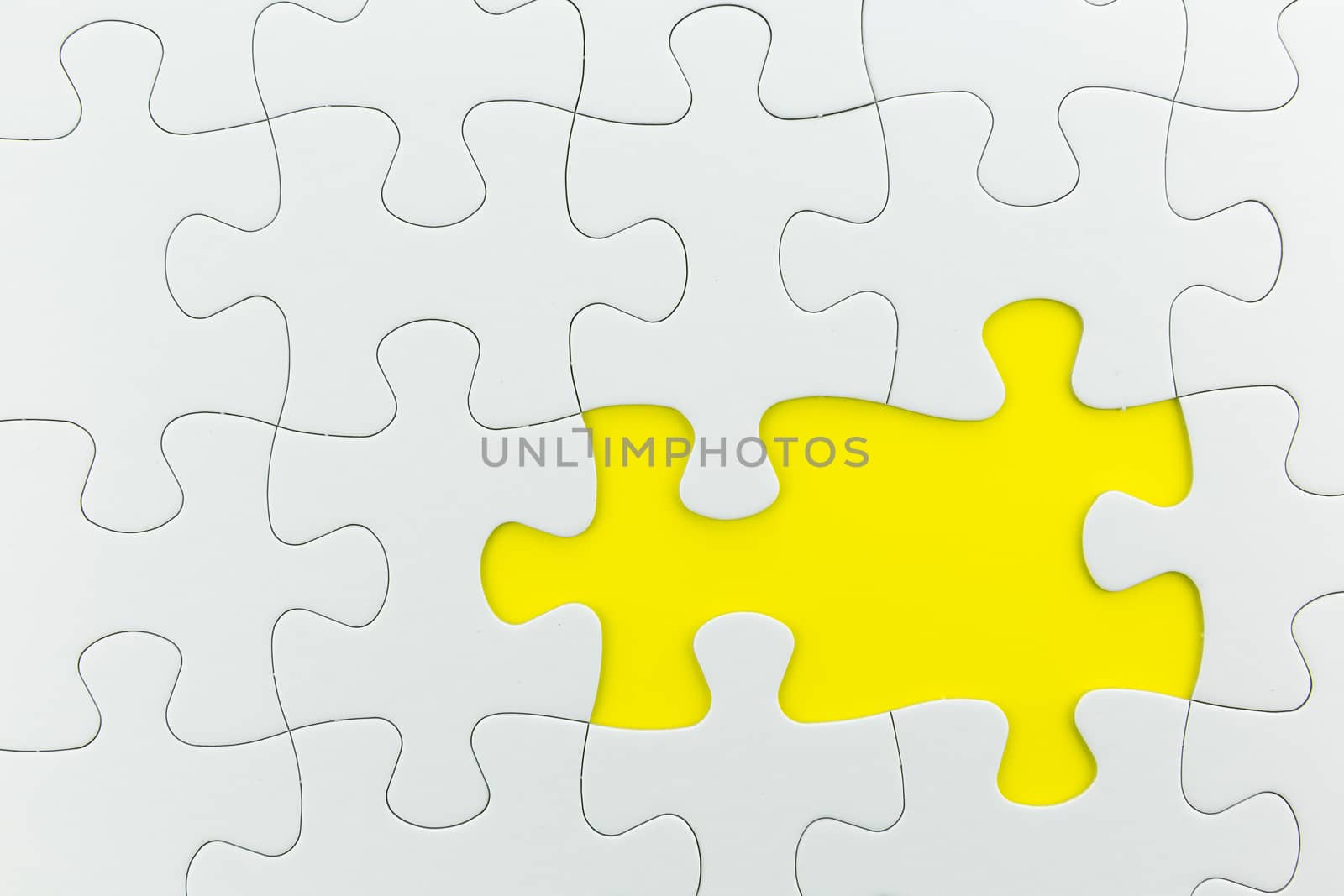 jigsaw puzzle use for business background by urubank