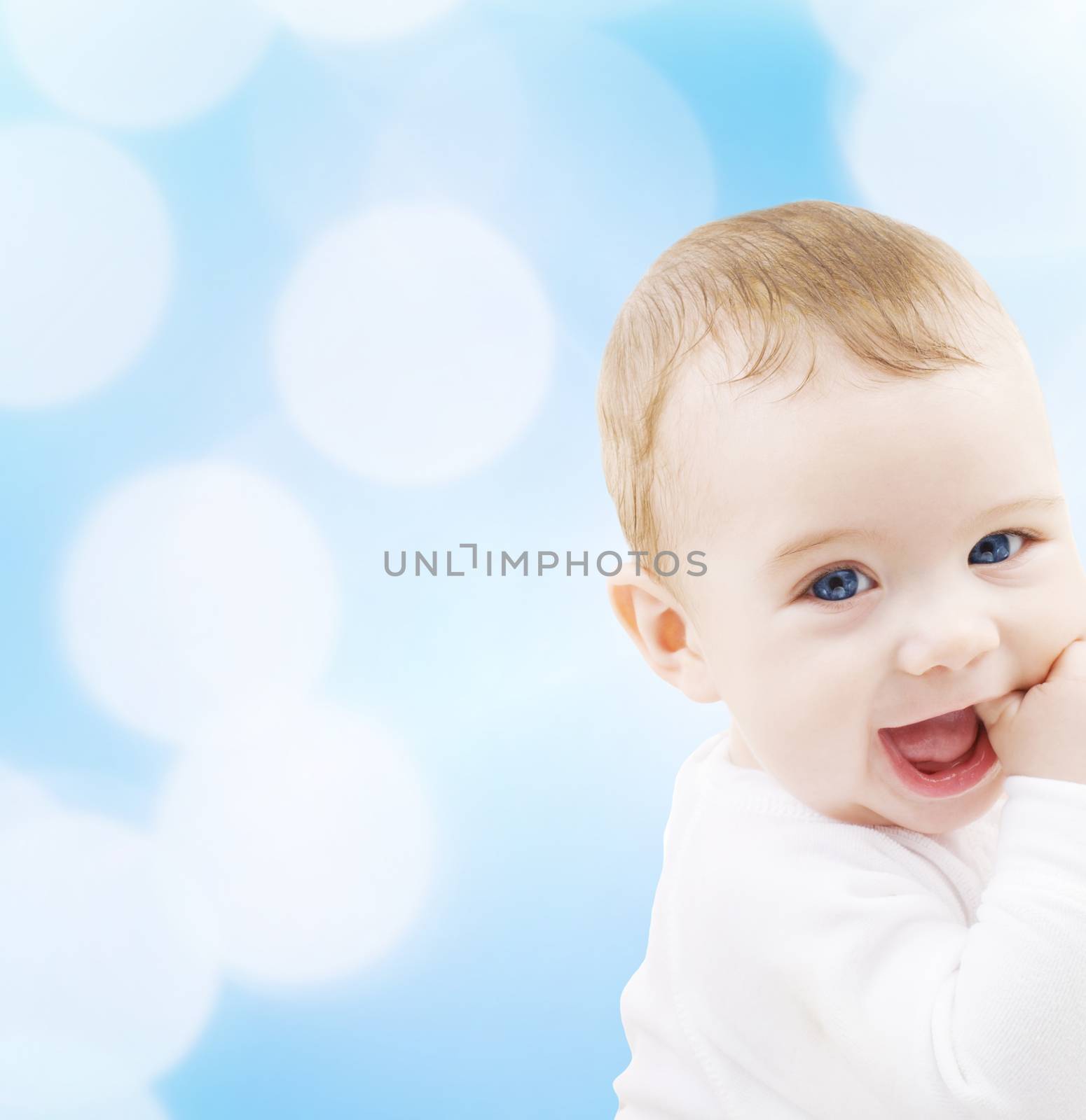 adorable baby boy by dolgachov