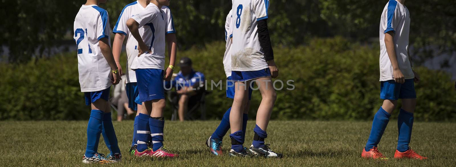 The soccer game by lasseman