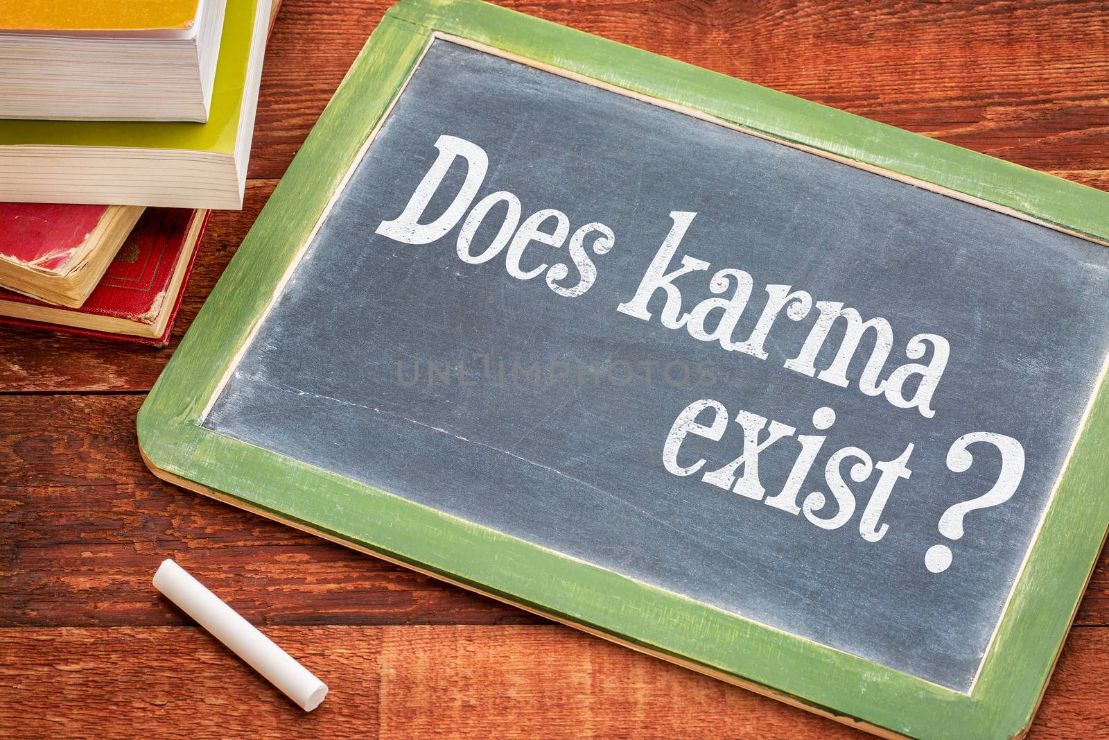 Does karma exist question on blackboard by PixelsAway