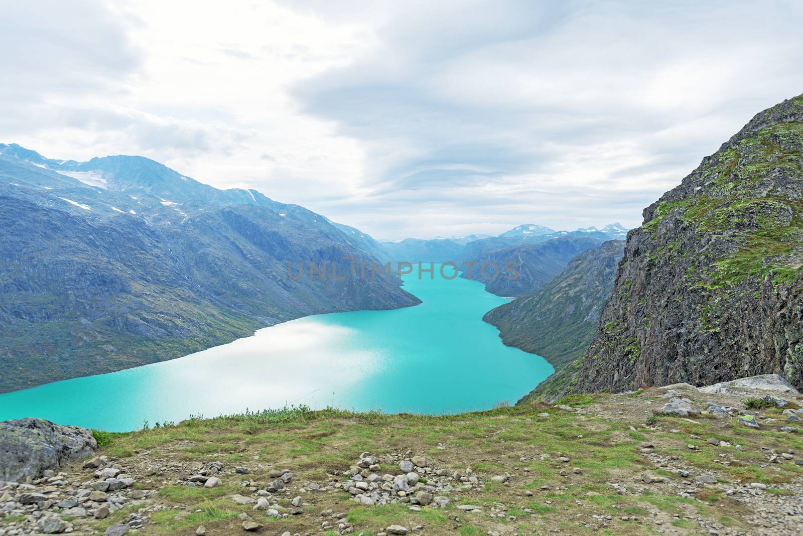 Besseggen Ridge in Jotunheimen National Park, Norway