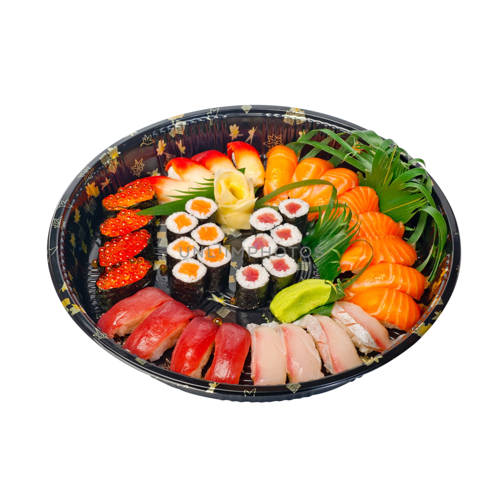 take away sushi express on plastic tray  by keko64