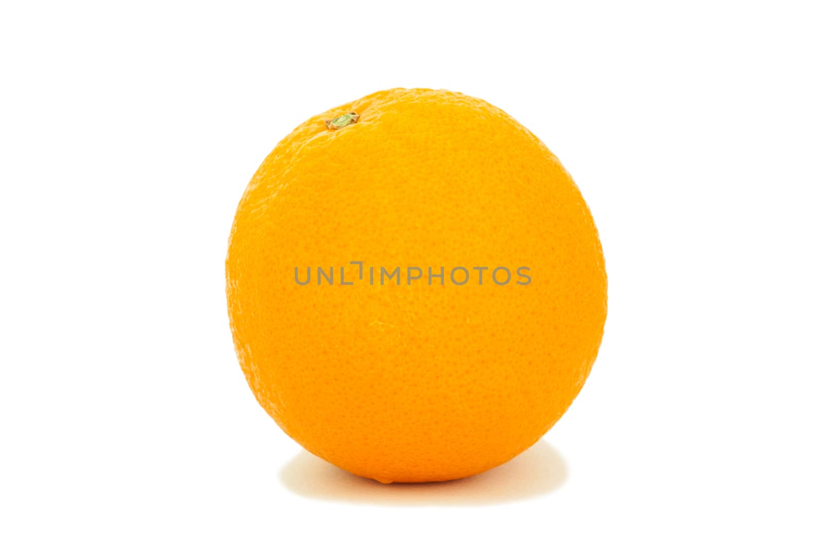 Orange fruit isolated on white background