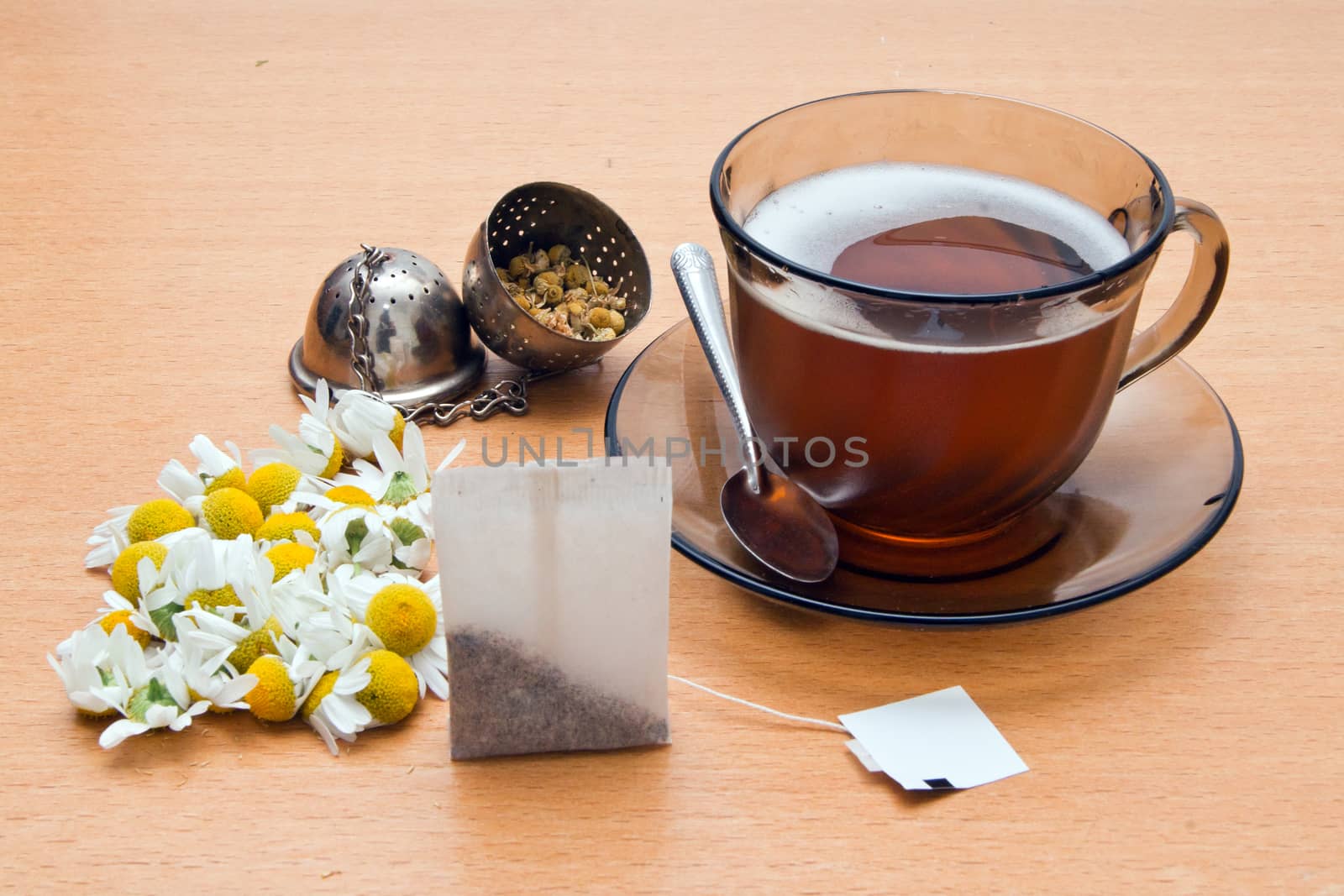 Chamomile tea is the power to heal.