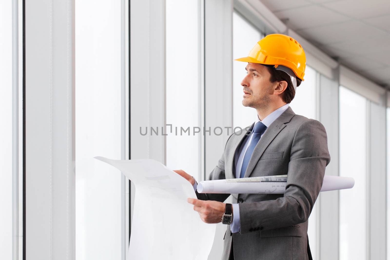 Architector in hardhat by ALotOfPeople