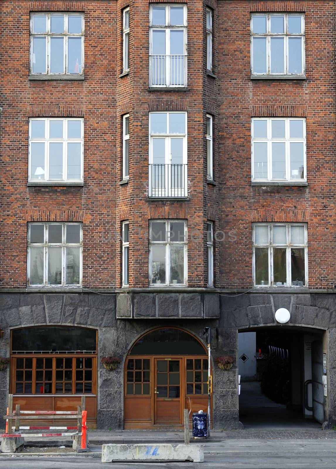 Brick buildings in Copenhagen