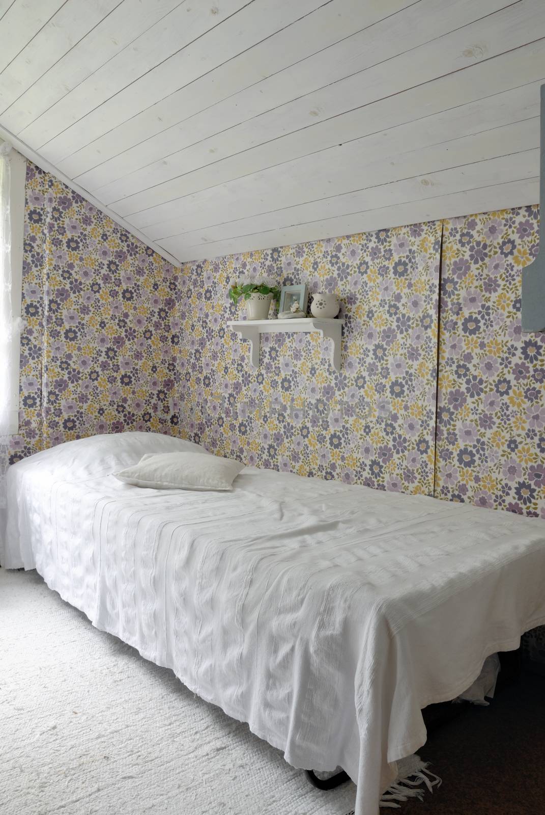 Bedroom in a Swedish country house