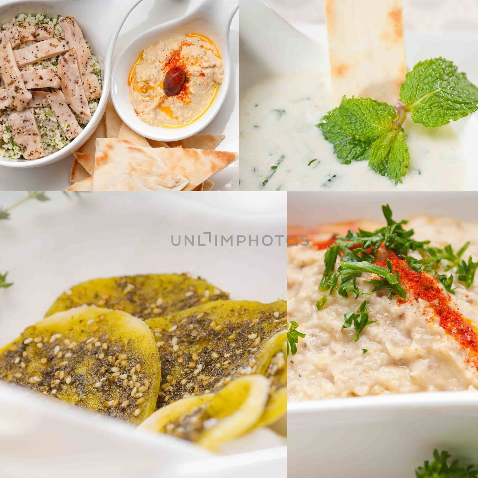 middle east food collage  by keko64