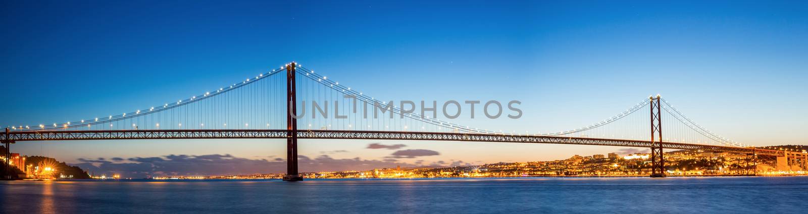 Lisbon Bridge Panorama by vichie81