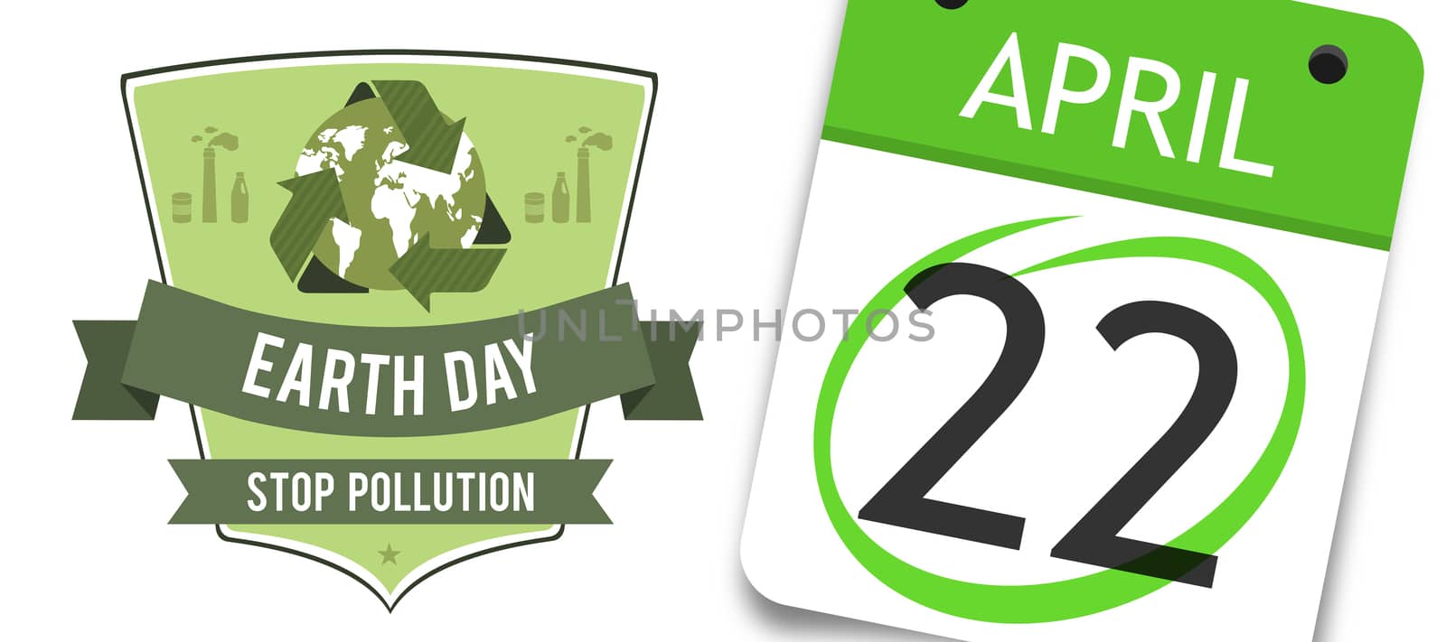 april 22nd against earth day graphic