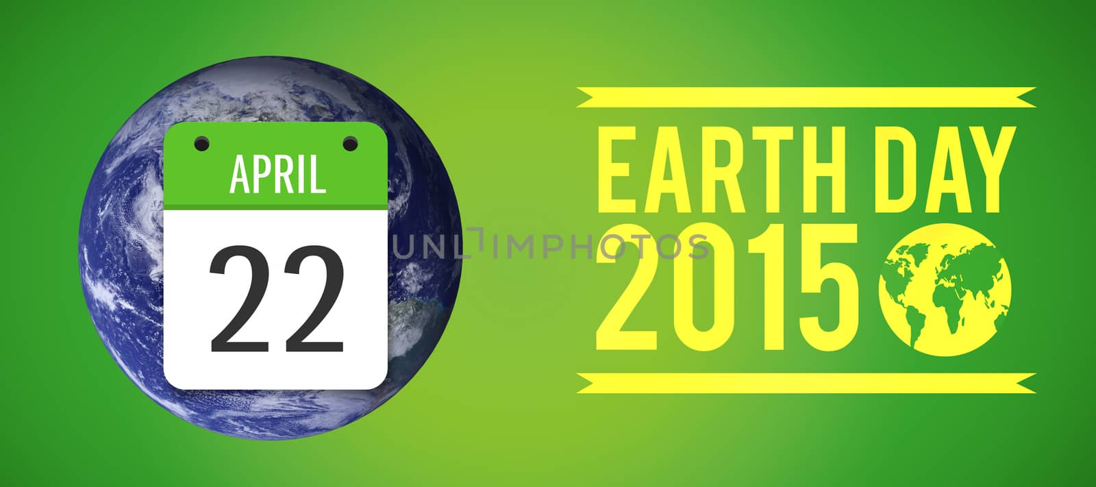 april 22nd against green vignette