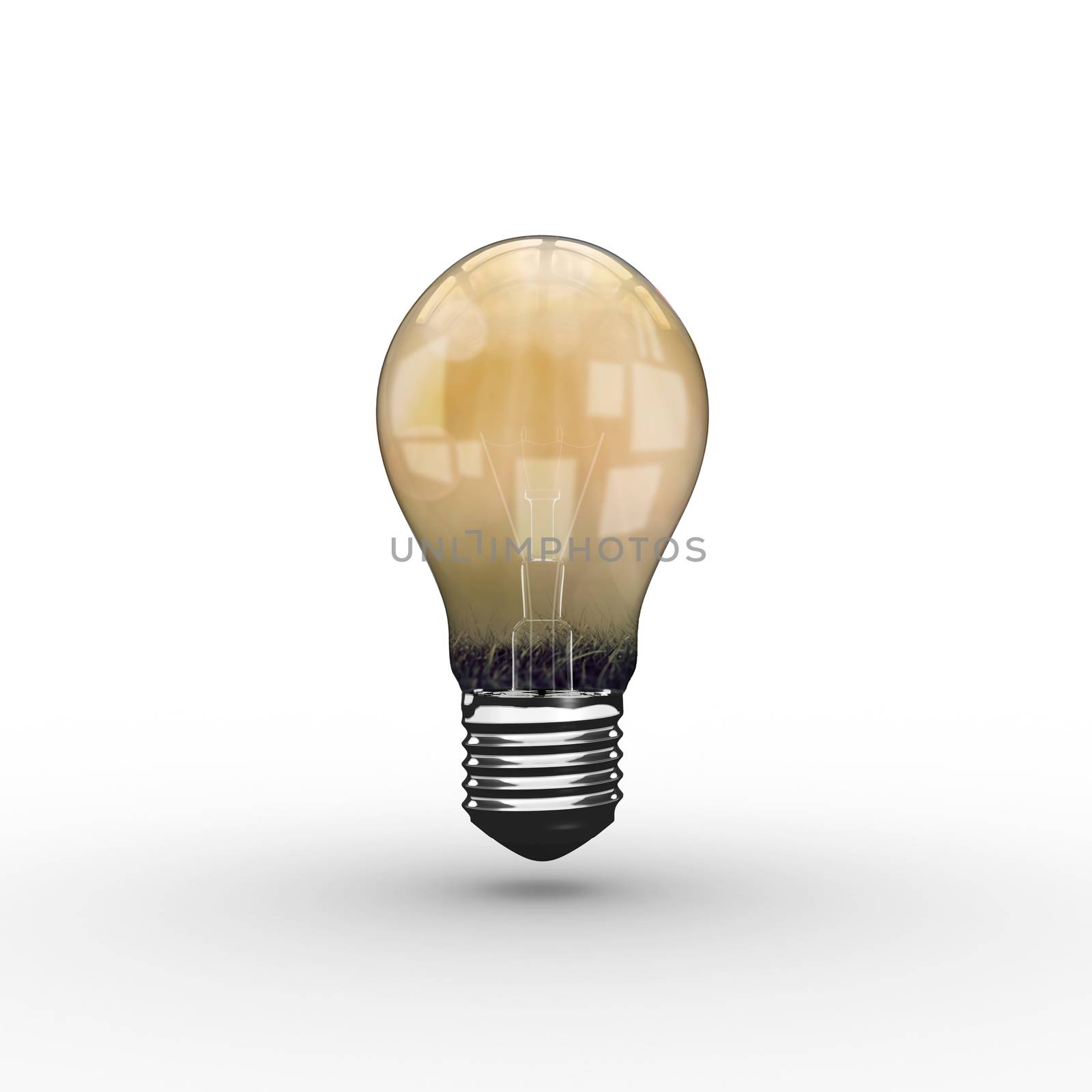 Composite image of empty light bulb by Wavebreakmedia