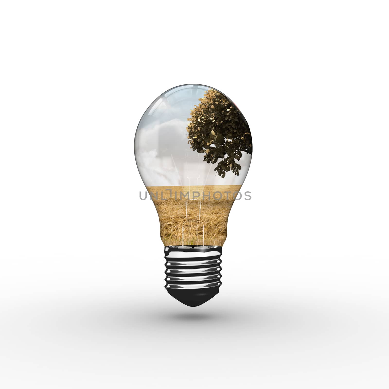 Composite image of empty light bulb by Wavebreakmedia