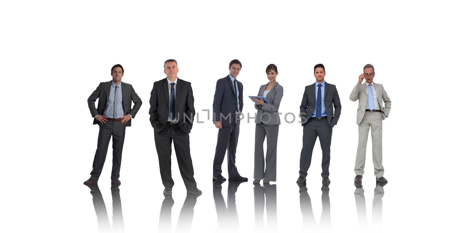 A group of business people