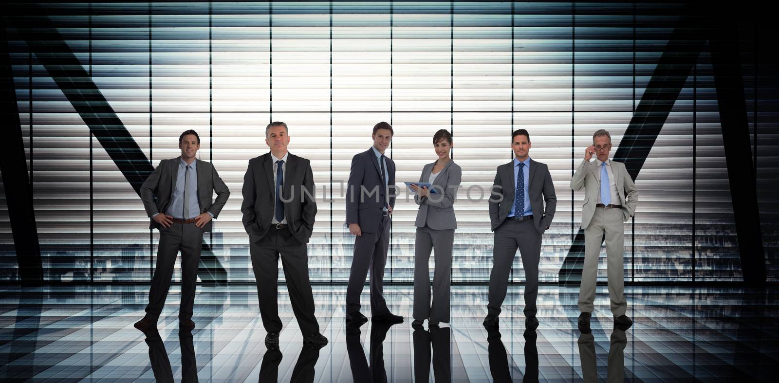 Composite image of business people by Wavebreakmedia