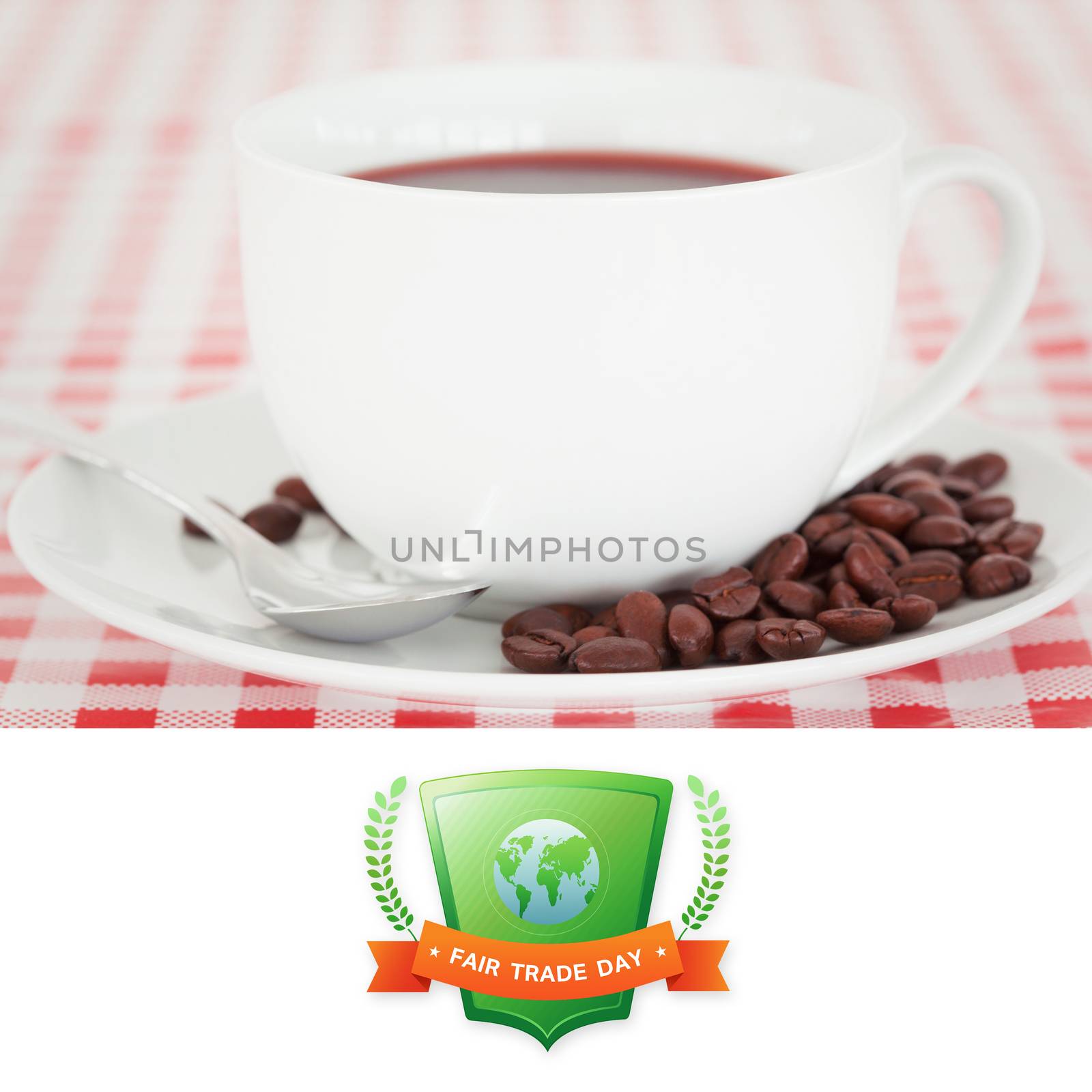 Composite image of fair trade graphic by Wavebreakmedia