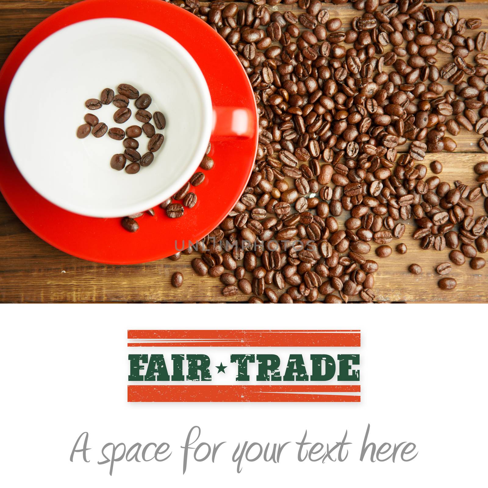 Composite image of fair trade graphic by Wavebreakmedia