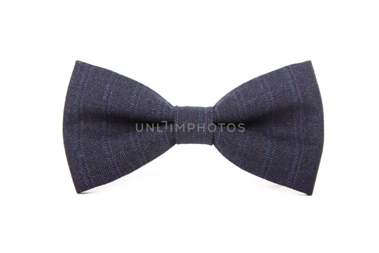 Bow tie accessory for business people on an isolated white background